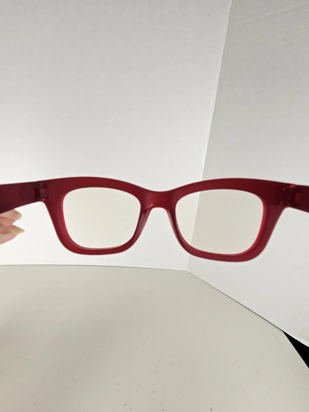 Toms Paloma Soloflex Matte Red Women's Blue Blockers